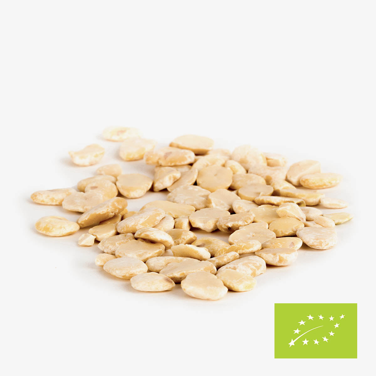 Hestebønner, flækkede / split fava beans, økologiske